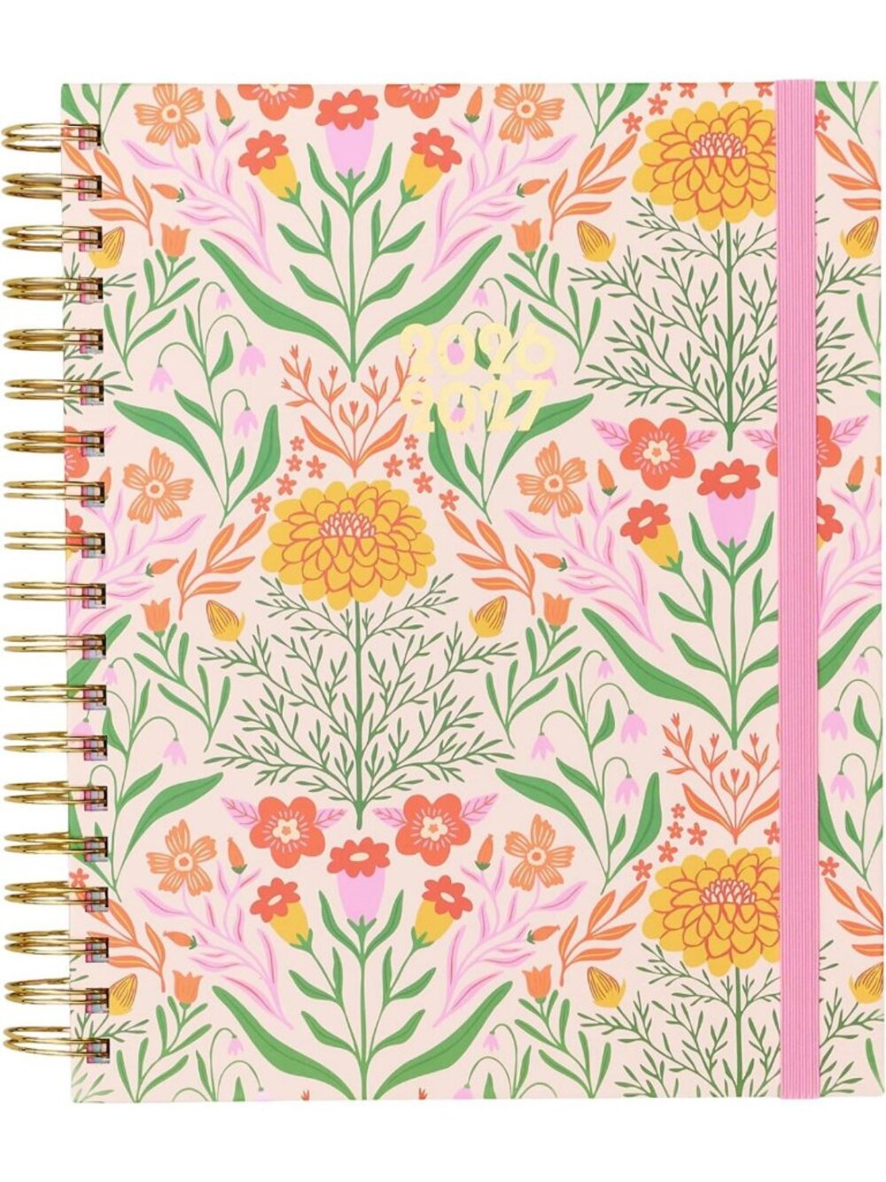 2026-2027 Large Floral Planner | 17-Month Organizer for Productivity & Planning